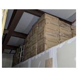 THIS LUMBER AND POSTS WILL BE QUITE HEAVY. BRING LOTS OF HELP IN A LONG TRAILER.