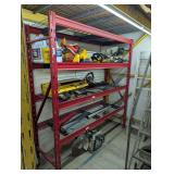 COMMERCIAL GRADE FOUR-TIER SHELVING UNIT *** SPECIAL PICKUP INSTRUCTIONS ***