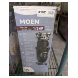 UNUSED MOEN THE LITE GXP33C PRO 1/3 HORSEPOWER DISPOSAL IN ORIGINAL BOX