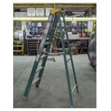 DAVIDSON 6 FT FIBERGLASS LADDER