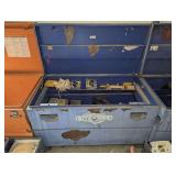 SITE SAFE HEAVY METAL 4-FT CONTRACTOR STORAGE BOX AND CONTENTS