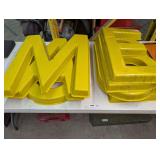 24-IN OUTDOOR RETAIL SIGN LETTERS