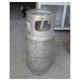 FORKLIFT PROPANE TANK, PARTIALLY FILLED