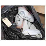 30 GALLON BAG FILLED WITH DONATED NEW SHOES INCLUDING WOMEN