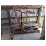 EXTRA HEAVY DUTY HYDRAULIC ENGINE CRANE, ENGINE STAND, AND MOTORCYCLE LIFT