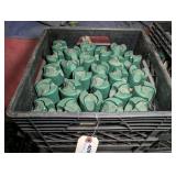 MILK CRATE FILLED WITH 11 OZ CANS OF REPEL SPORTSMEN MAX 40% DEET INSECT REPELLENT