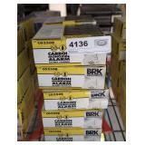 TEN BRK CARBON MONOXIDE ALARMS IN ORIGINAL BOXES