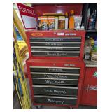 CRAFTSMAN STACKING ROLLING TOOL CABINET AND ALL REMAINING CONTENTS