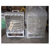 PAIR OF MARKEL NEO-GLO ELEMENT SPACE HEATERS