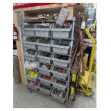 SEVEN TIER METAL FRAME WIRE SHELF UNIT ON CASTERS *** SPECIAL PICKUP INSTRUCTIONS ***