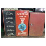PAIR OF VINTAGE TOOL CABINETS