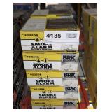 TEN BRK SMOKE ALARMS IN ORIGINAL BOXES