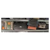 ALL LUGGAGE, ADJUSTABLE DUAL HEADREST AIR BED, AND MORE ON SHELF MARKED 1004