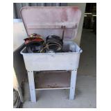 PARTS WASHER AND CONTENTS