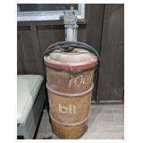 OLD MOBILE "LUBESTER" LUBRICANT DISPENSING PUMP