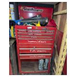 STACKING ROLLING TOOL CABINET INCLUDING MAC TOOLS UPPER CABINET AND ALL REMAINING CONTENTS