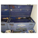 SITE SAFE HEAVY METAL 4-FT CONTRACTOR STORAGE BOX AND CONTENTS