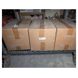 THREE UNOPENED CASE BOXES OF INTEX ITEM NUMBER 68877E FABRIC CONVERTIBLE CAMPING MAT/CHAIRS, EACH BOX MARKED QTY: 6