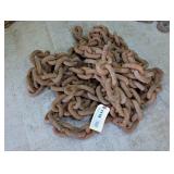 HEAVY LOGGING CHAIN, OVER 25 FT LONG