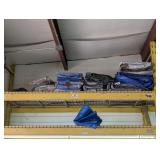 ALL TARPS ON UPPER TWO PALLET RACKING SHELVES MARKED 1089 ON UPPER TUBE PALLET RACKING SHELVES MARKED 1089 *** SPECIAL PICKUP INSTRUCTIONS ***