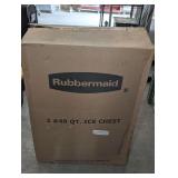 PAIR OF 48 QUART RUBBERMAID ICE CHEST IN ORIGINAL SHIPPING BOX