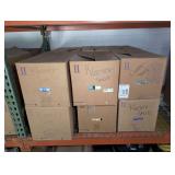 12 LARGE BOXES FILLED WITH KLEENEX, MULTIPLE SIZES