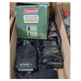 COLEMAN QUICK PUMP, GARMIN GPS, AND MORE