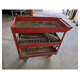 STEEL THREE-TIER CART