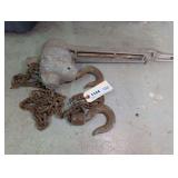 CHISHOLM-MOORE RATCHETING CHAIN LEVER HOIST