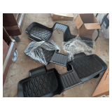 3pc AutoBull 1pc PE Hard Floor Mats - See Photos