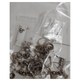 Assorted Metals, Sterling Silver, 14k Gold, etc.  Found In Box Marked Save For Scrap & Junk. Please Come Inspect.