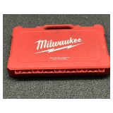 Milwaukee 3/8' drive socket set, comes with carrying/storage case, see pictures for details.