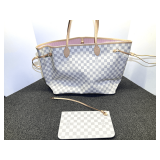 Louis Vuitton 'Never Full Damien Azur' handbag, comes with original box, storage bag, and a certificate of authenticity provided by the seller, see pictures for details.