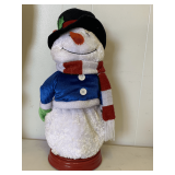 ANIMATED MUSICAL SNOWMAN 18' TALL