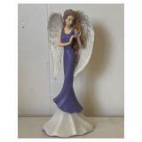 2013 HAMILTON COLLECTION OF THOMAS KINKADE ANGEL OF CARING W/ COA 'COMPASSION' 7 1/2' TALL X 3 1/2' WIDE