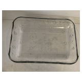 ANCHOR HOCKING 'SAVANNAH' CASSEROLE DISH 13 3/4' LONG X 9 1/2' WIDE X 2 1/2' DEEP