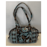 VINTAGE VERA BRADLEY 'JAVA BLUE' PURSE