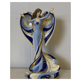 THOMAS KINKADE ANGELS OF SPLENDOR COLLECTION 'ANGEL OF DEVOTION' WITH COA 7 1/2' TALL X 4' WIDE