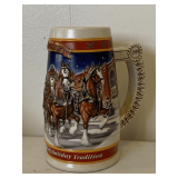 1999 BUDWEISER HOLIDAY STEIN 'A CENTURY OF TRADITION'