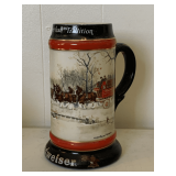 1990 BUDWEISER HOLIDAY STEIN 'AN AMERICAN TRADITION'
