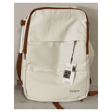 NEW TAYGEER CREAM BACKPACK/LAPTOP BAG