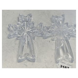 WATERFORD 'MARQUIS' CRYSTAL CROSS DISH