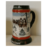 1991 BUDWEISER HOLIDAY STEIN 'THE SEASON'S BEST'