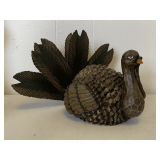 RESIN/METAL TURKEY TABLE DECOR 9' LONG X 7' TALL
