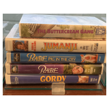 5 VHS CHILDREN'S MOVIES
