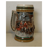 1997 BUDWEISER HOLIDAY STEIN 'HOME FOR THE HOLIDAYS'