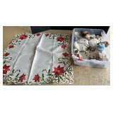 Garage… Tub of assorted Christmas decor, see pictures for details.