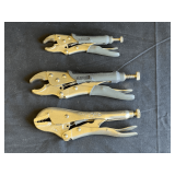 Garage… Locking pliers, set of three, tub is not included, see pictures for details.