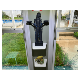SUN…Bird Girl statue, originally by sculptor Sylvia Shaw Judson, also includes a bird figurine, see pictures for details.