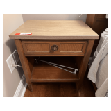 BR2…One drawer night table with storage cubby, American of Martinsville, see pictures for details.